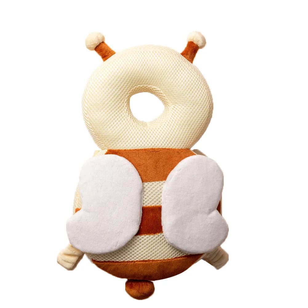 Bee baby head protector backpack